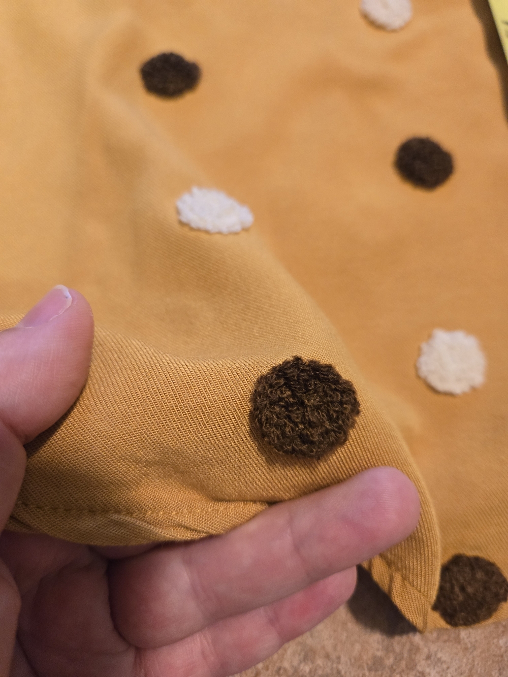Blu Pepper Mustard Polka Dot Halter Tank Top - Picture 7 of 7